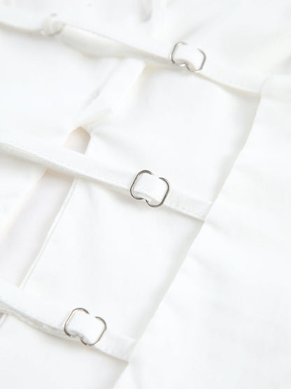 Halter Sırtı Açık Atlet Üst