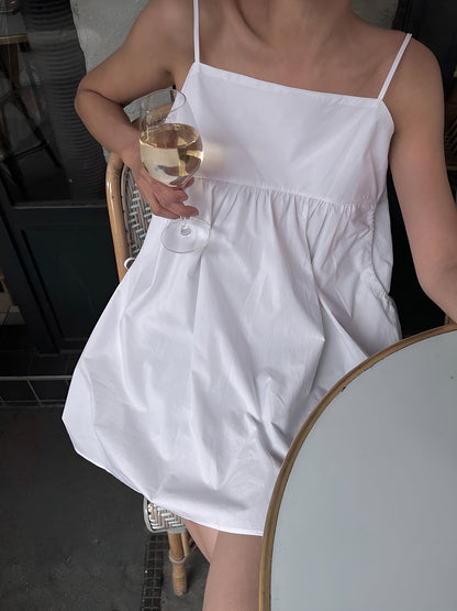 Serendipity Bağcıklı Cepli Kısa Elbise