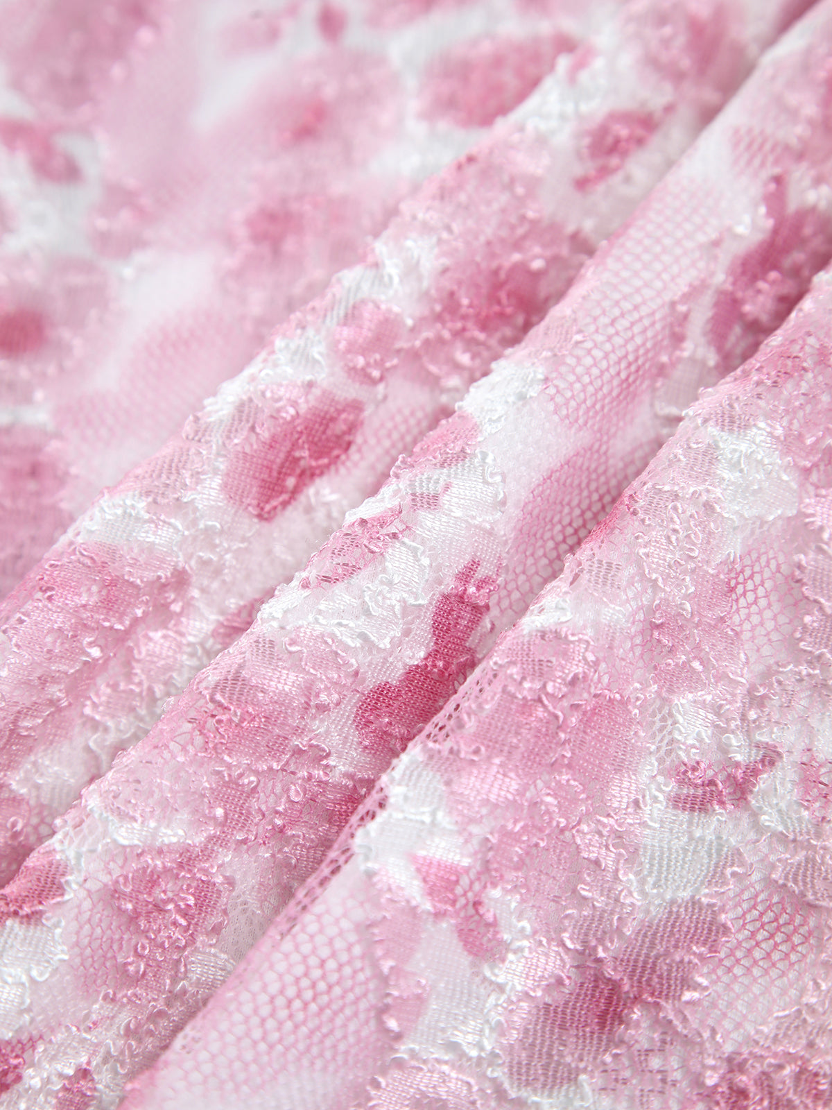 Kiraz Çiçeği Askılı Sırt Dekolteli Uzun Elbise