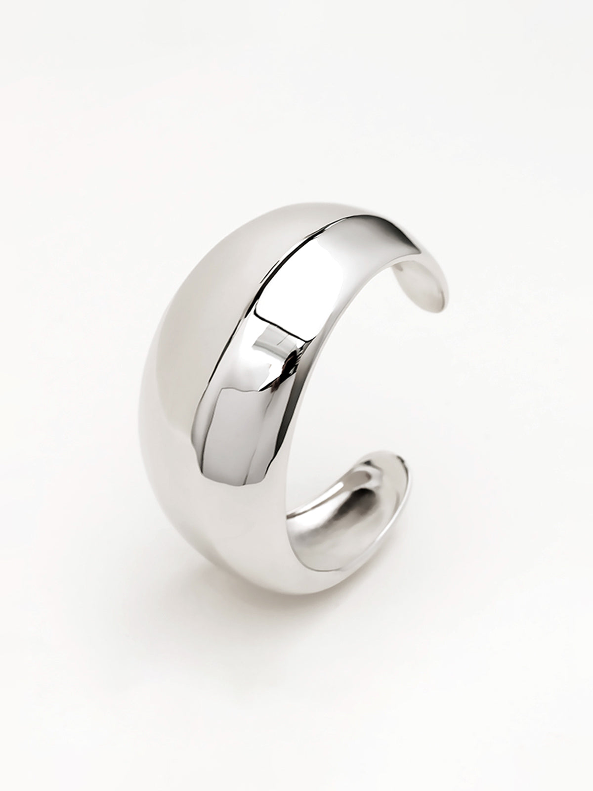 Parlak Düz Yüzük Stili Bileklik