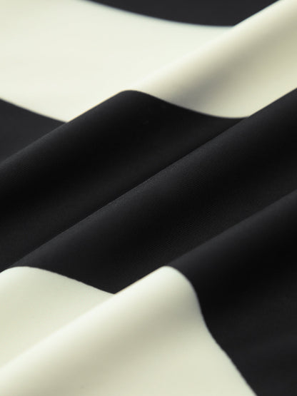 İki Tonlu Asimetrik Yaka Bikini Takımı