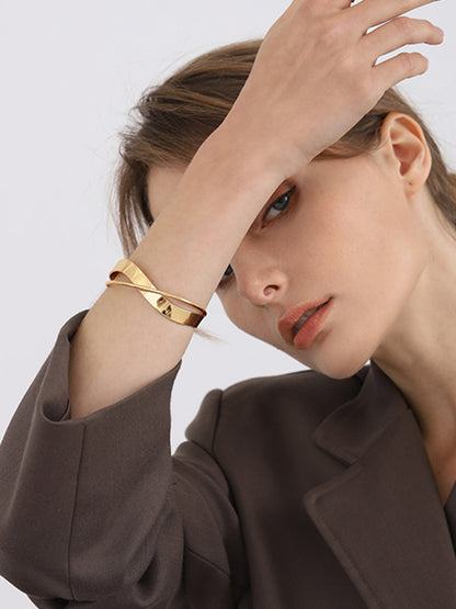 Basit Düz Ağızlı Bilezik