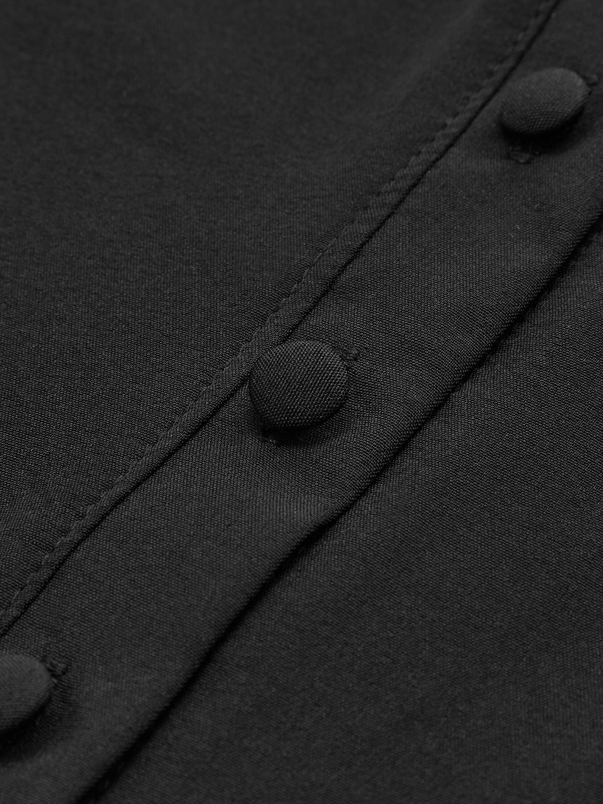 Zarif Kolsuz Kare Yaka Midi Elbise