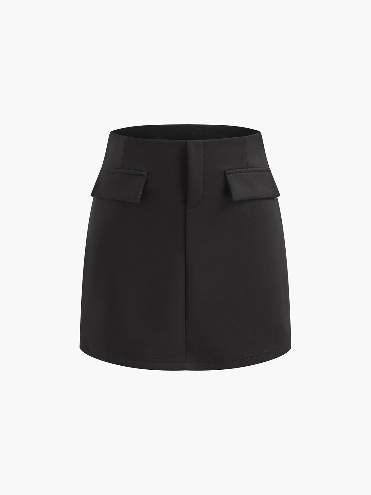 İnce Kolsuz Cepli Etek Takımı