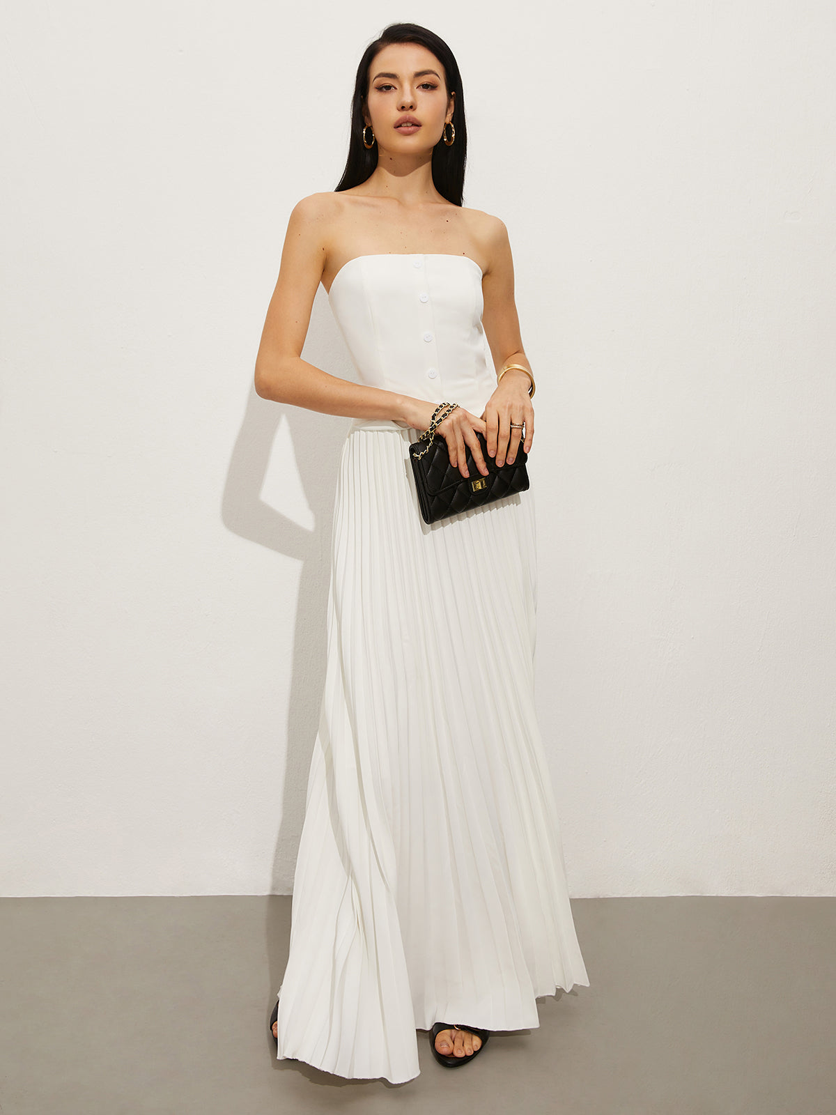 Vintage Kapitoneli El Çantası