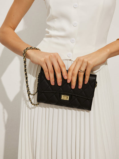 Vintage Kapitoneli El Çantası