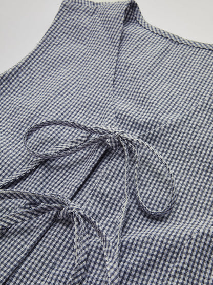 Ekose Düğümlü V Yaka Yelek