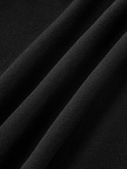 Önü Düğmeli Kontrast Bağlamalı Kolsuz Etek Takımı