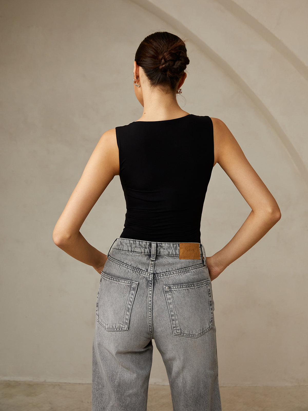 Günlük Düz Askılı Üst