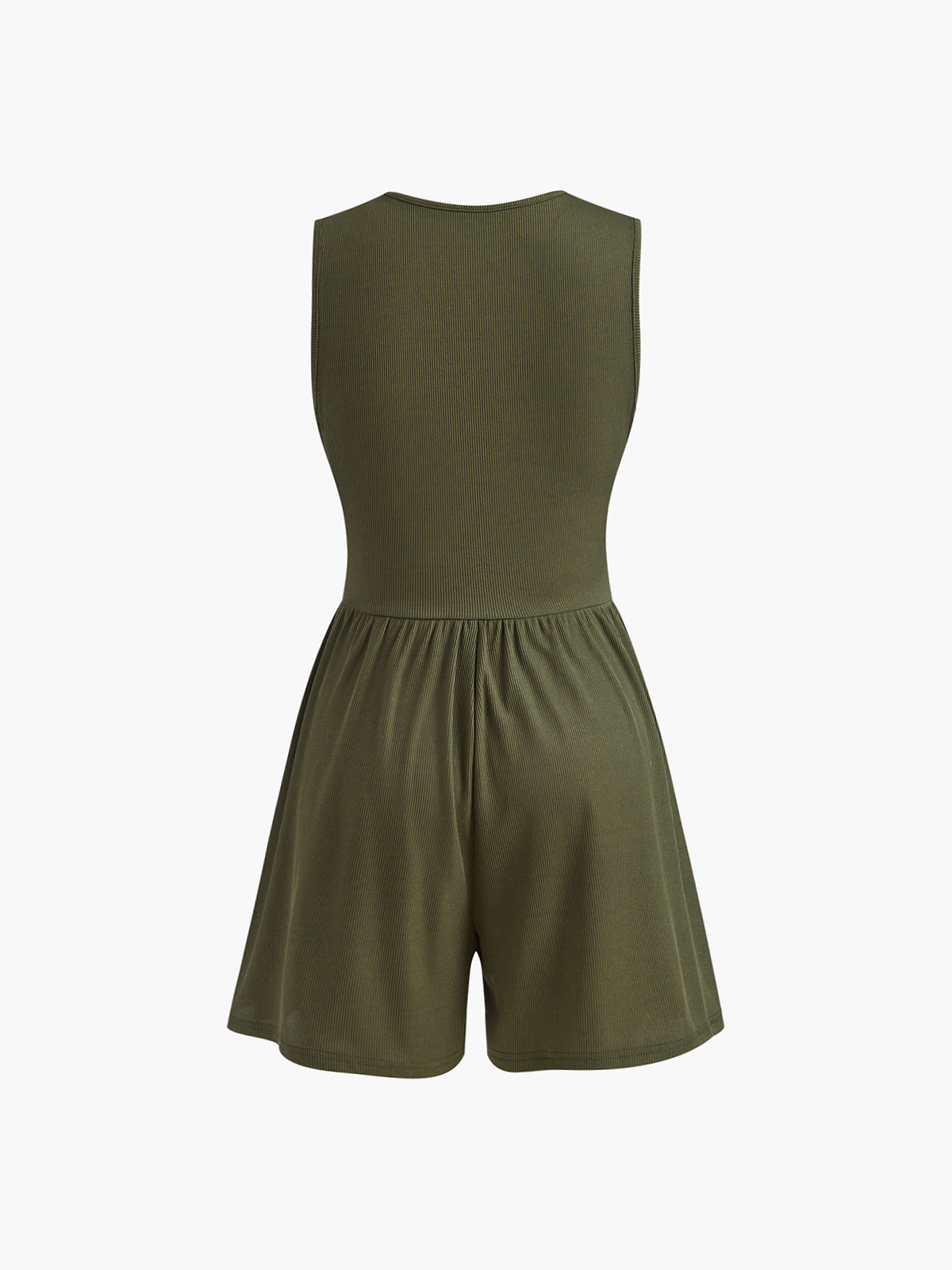 Kolsuz V Yakalı Ribanalı Tulum