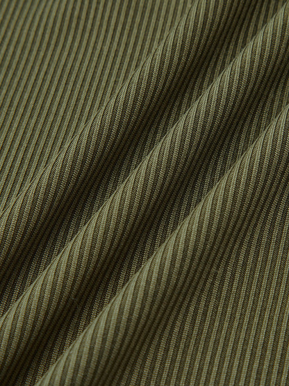 Kolsuz V Yakalı Ribanalı Tulum