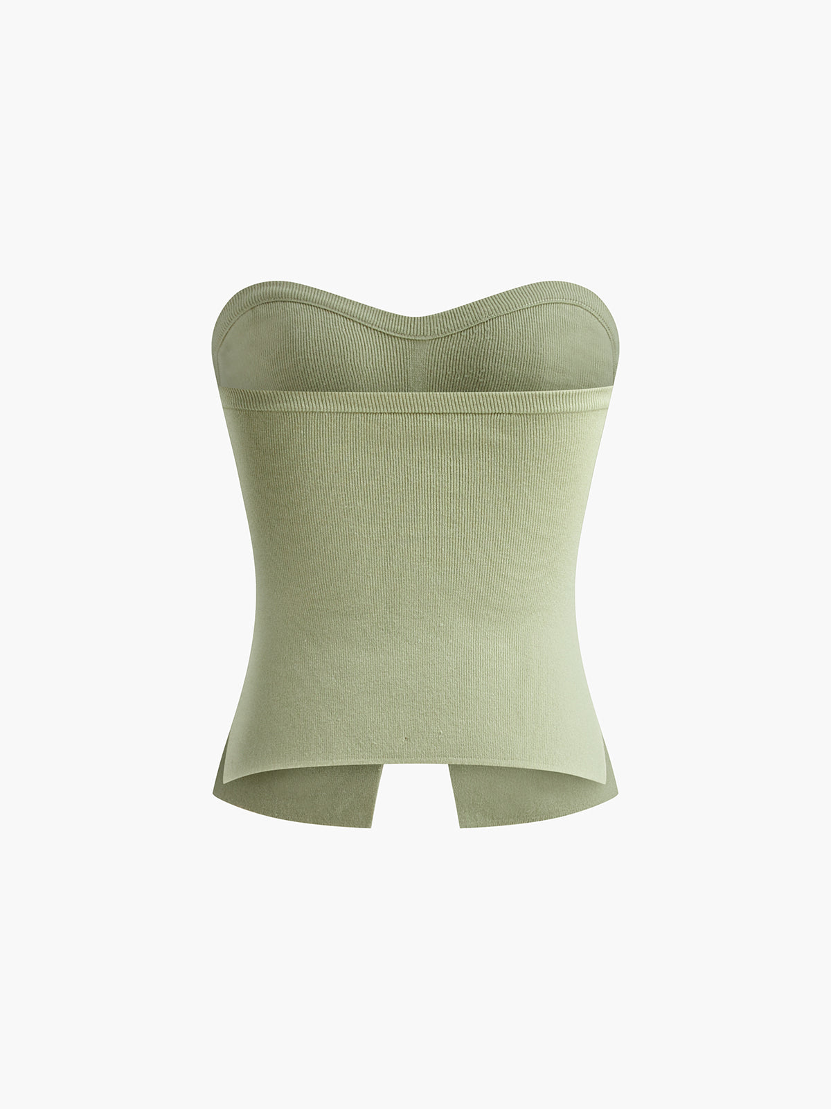 Askısız Bölünmüş İnci Kazak Yelek