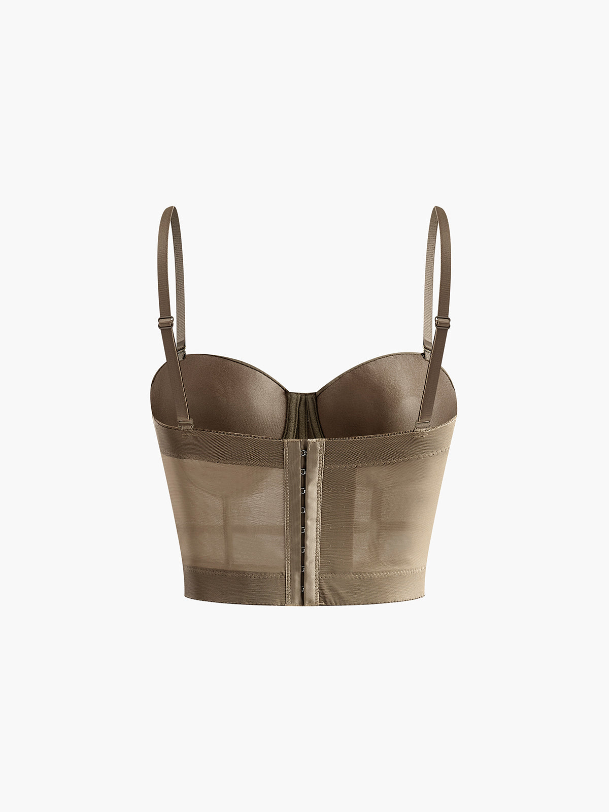 Metal Zincirli Yarı Şeffaf File Korse