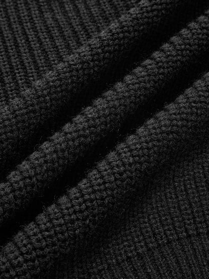 Yuvarlak Yakalı Ribanalı Çiçekli Örgü Üst