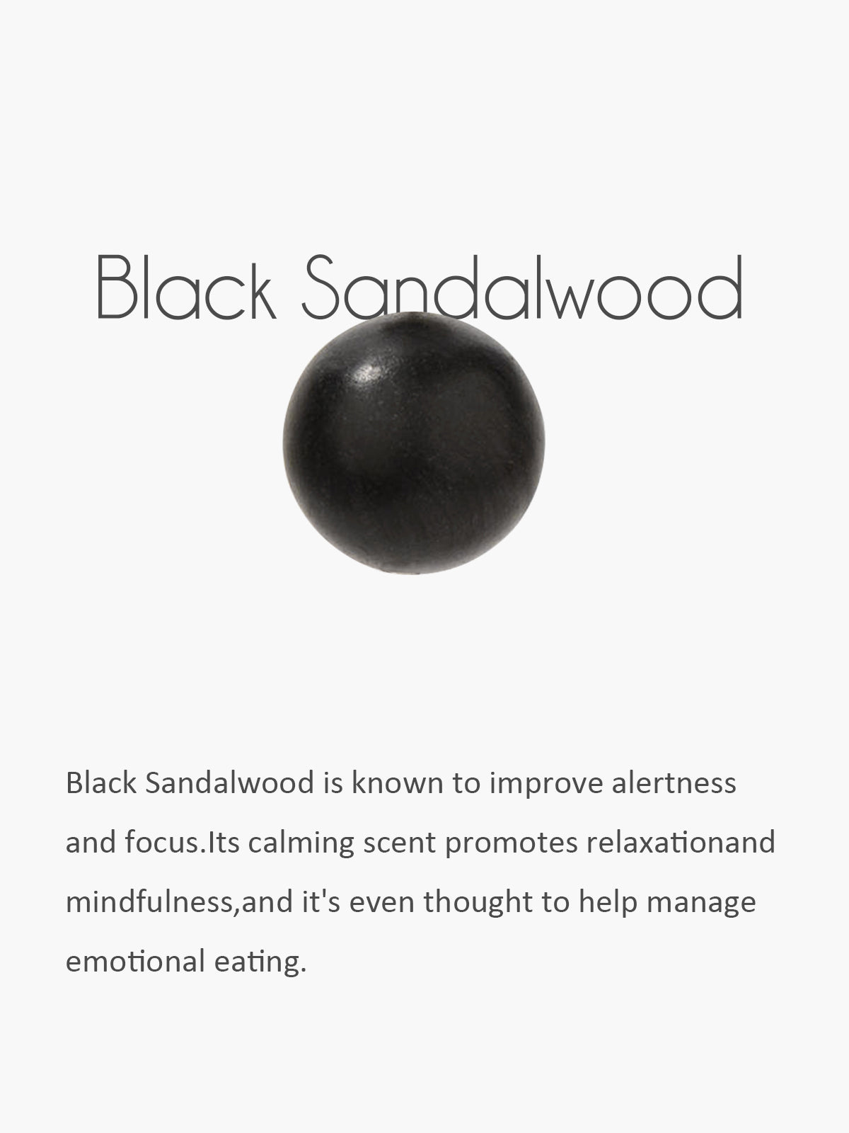 İki Renkli Sandal Ağacı Kolye