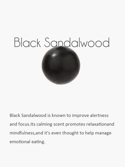 İki Renkli Sandal Ağacı Kolye