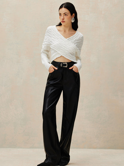 Çapraz Kesim Örgü Üst