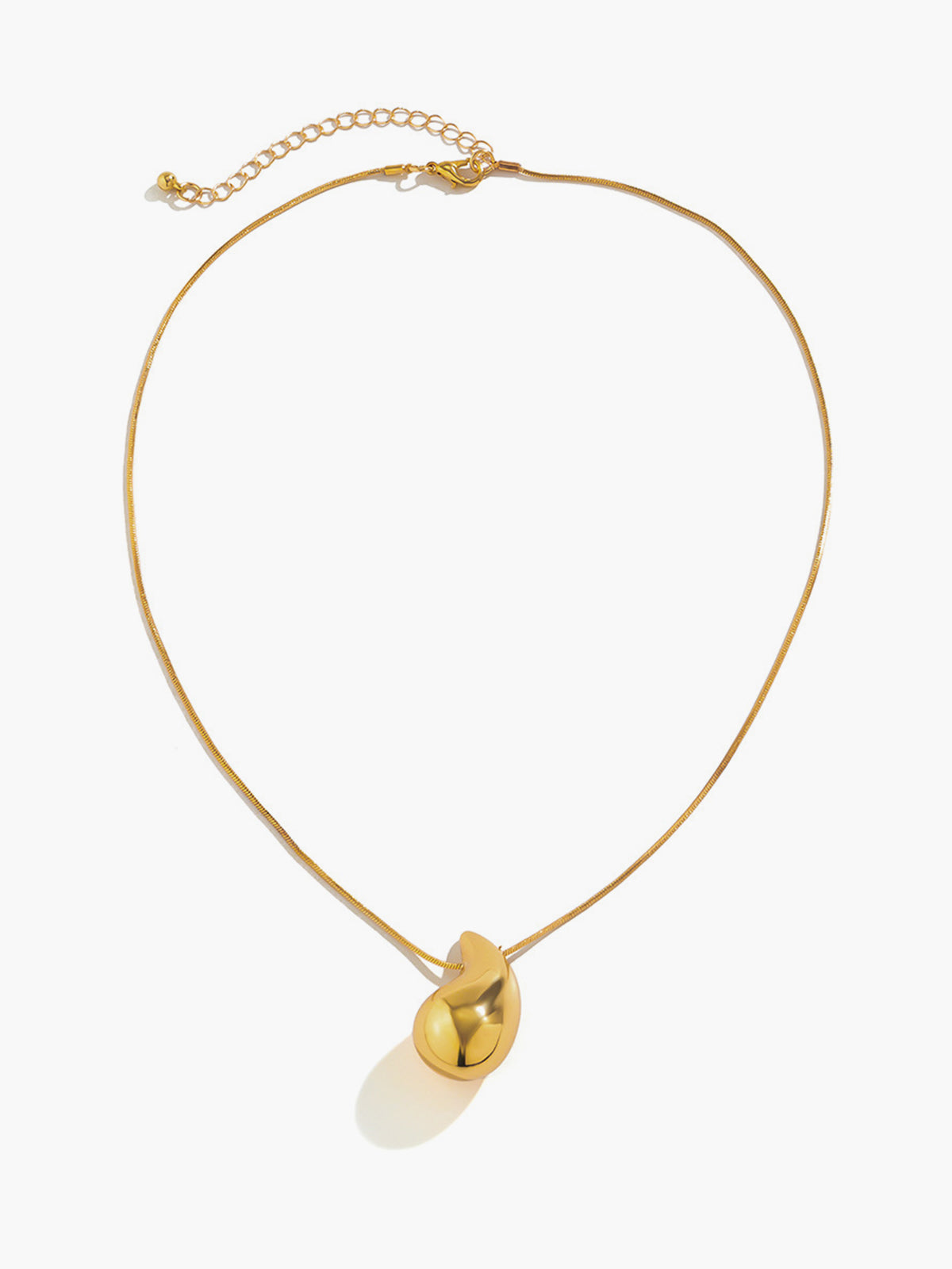 Parlak Virgül Kolye Ucu