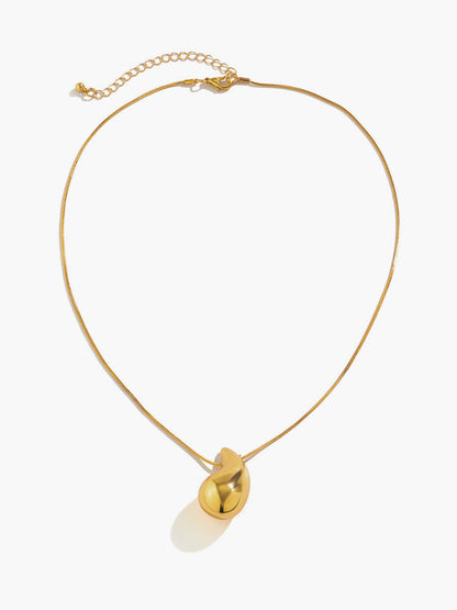 Parlak Virgül Kolye Ucu