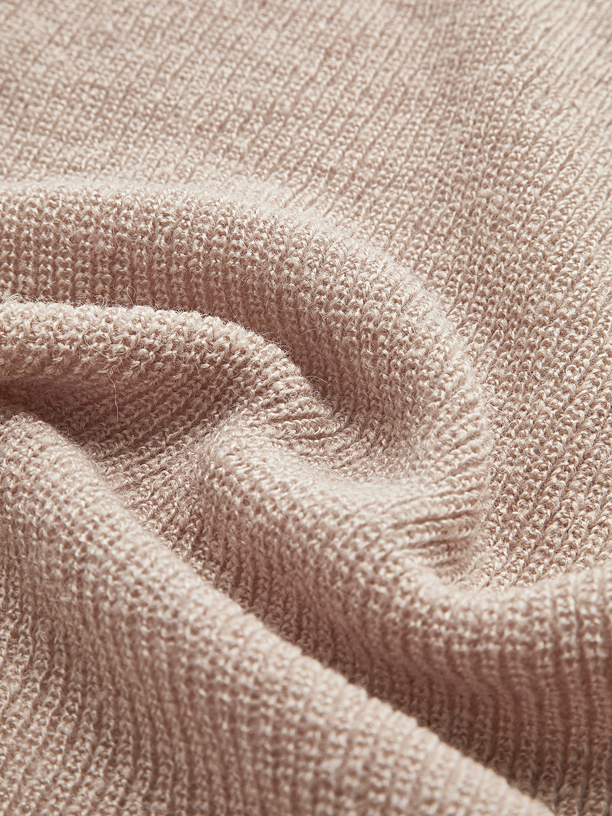 Düz Kaburgalı Fiyonklu Düğümlü Hırka