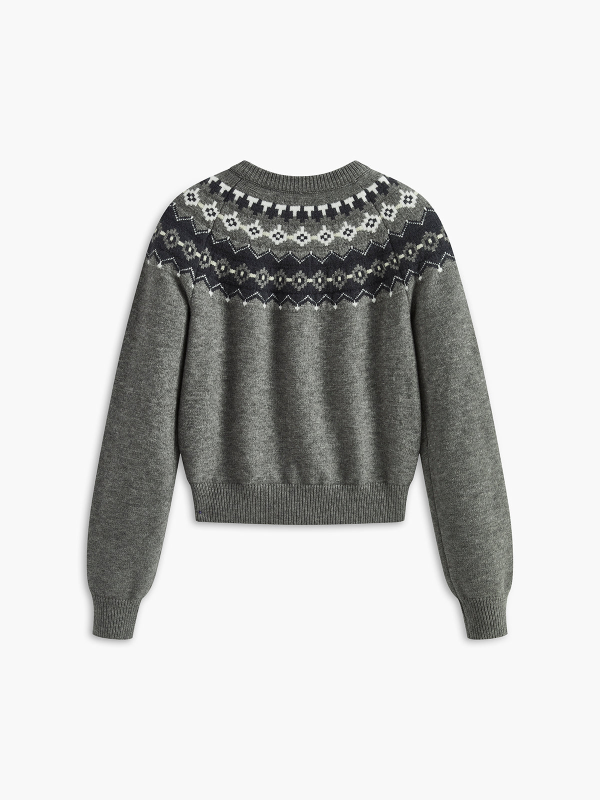 Bohem Düğmeli Örgü Hırka