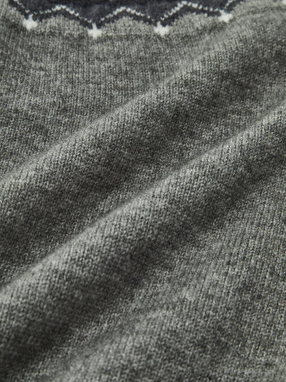 Bohem Düğmeli Örgü Hırka