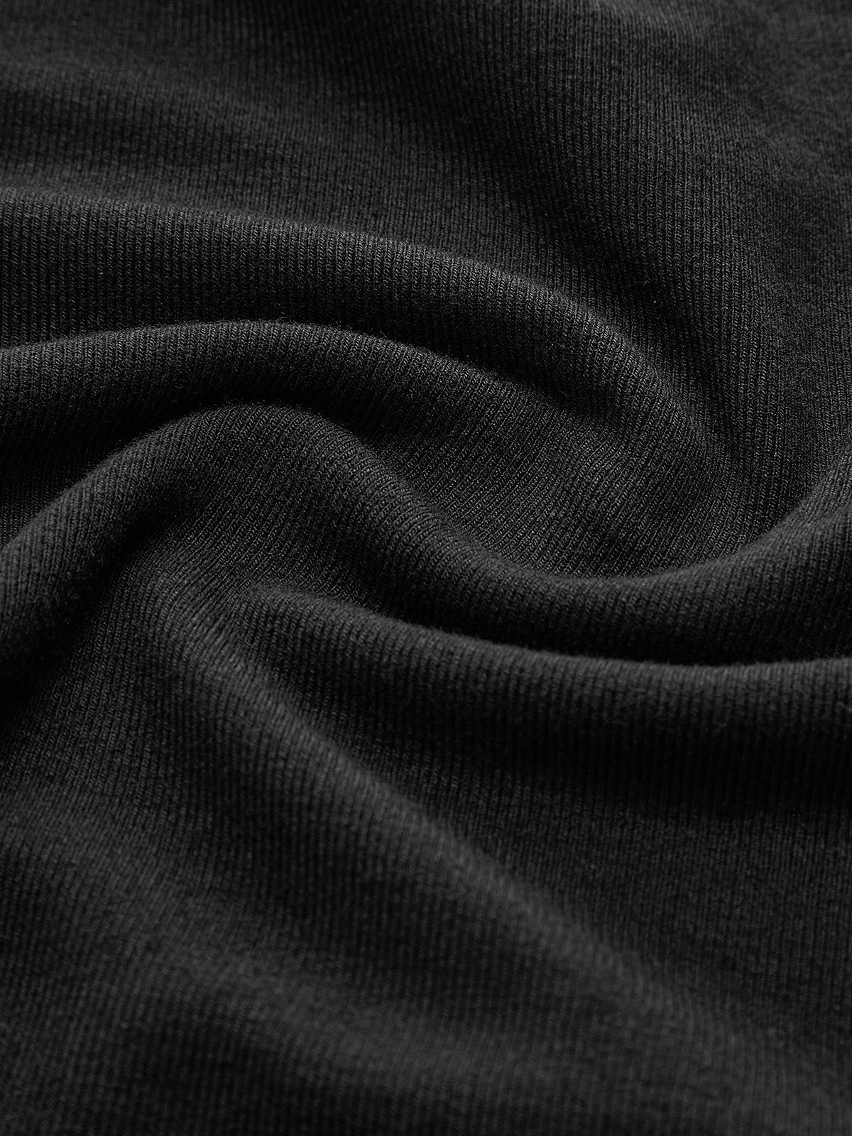 Asimetrik Düz Uzun Kollu Tişört