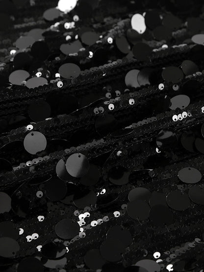 Payetli Dekor Mini Etek