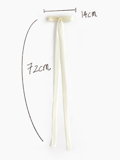 Fiyonklu Kurdele Saç Aksesuarı