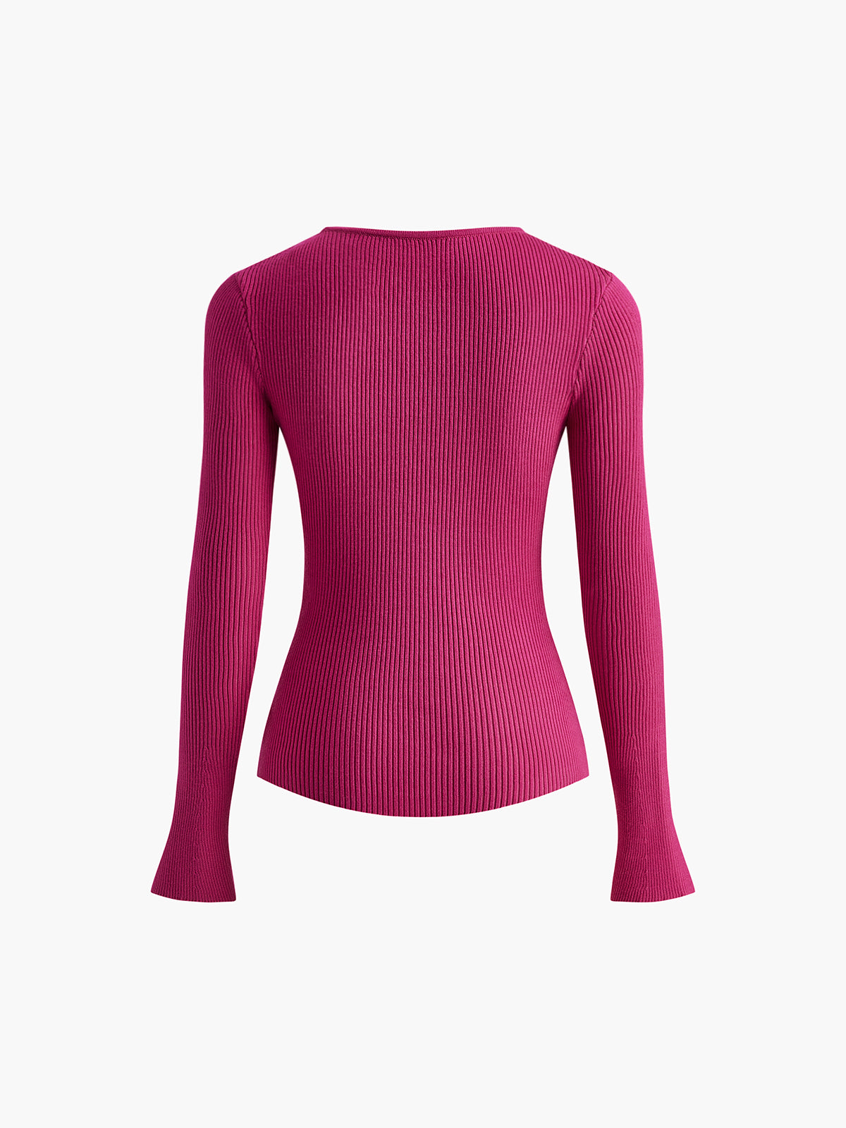 Kalp Şeklinde Kesikli İnce Örgü Üst