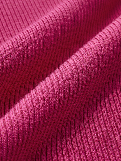 Kalp Şeklinde Kesikli İnce Örgü Üst