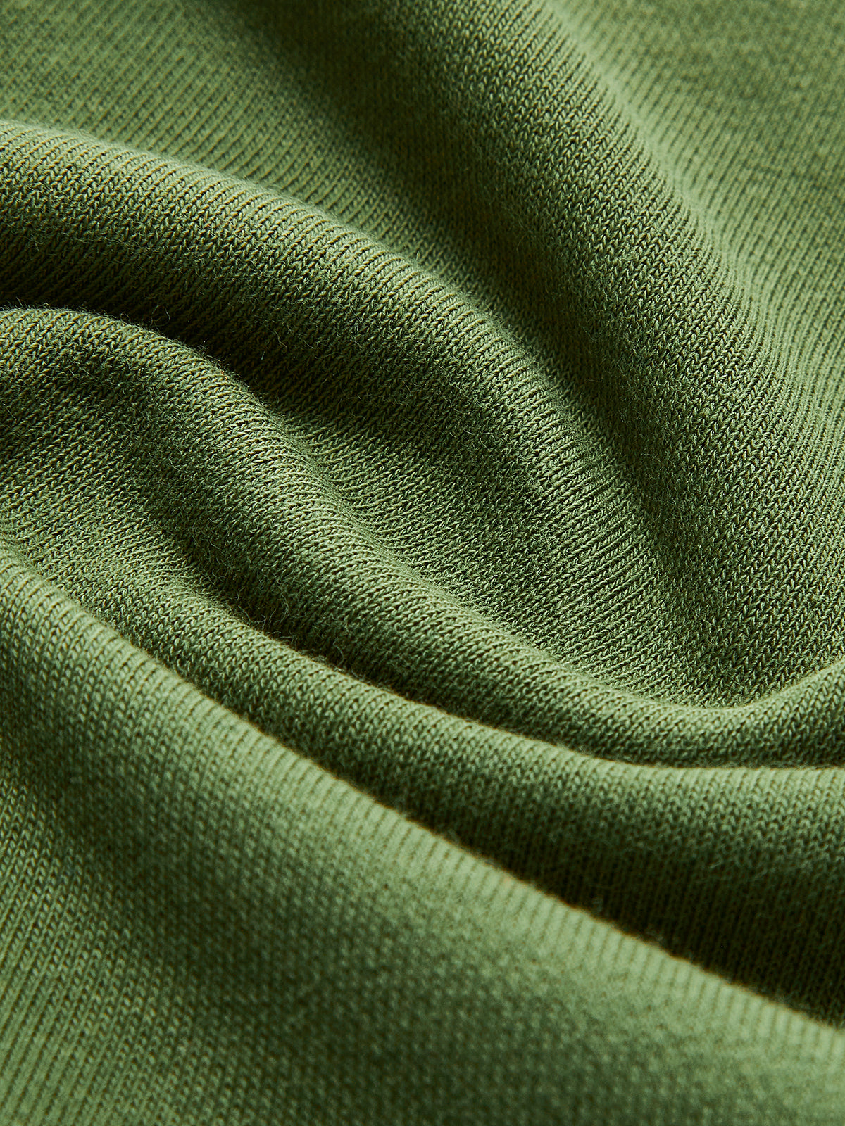 Düz Pamuklu Yırtık Sweatshirt