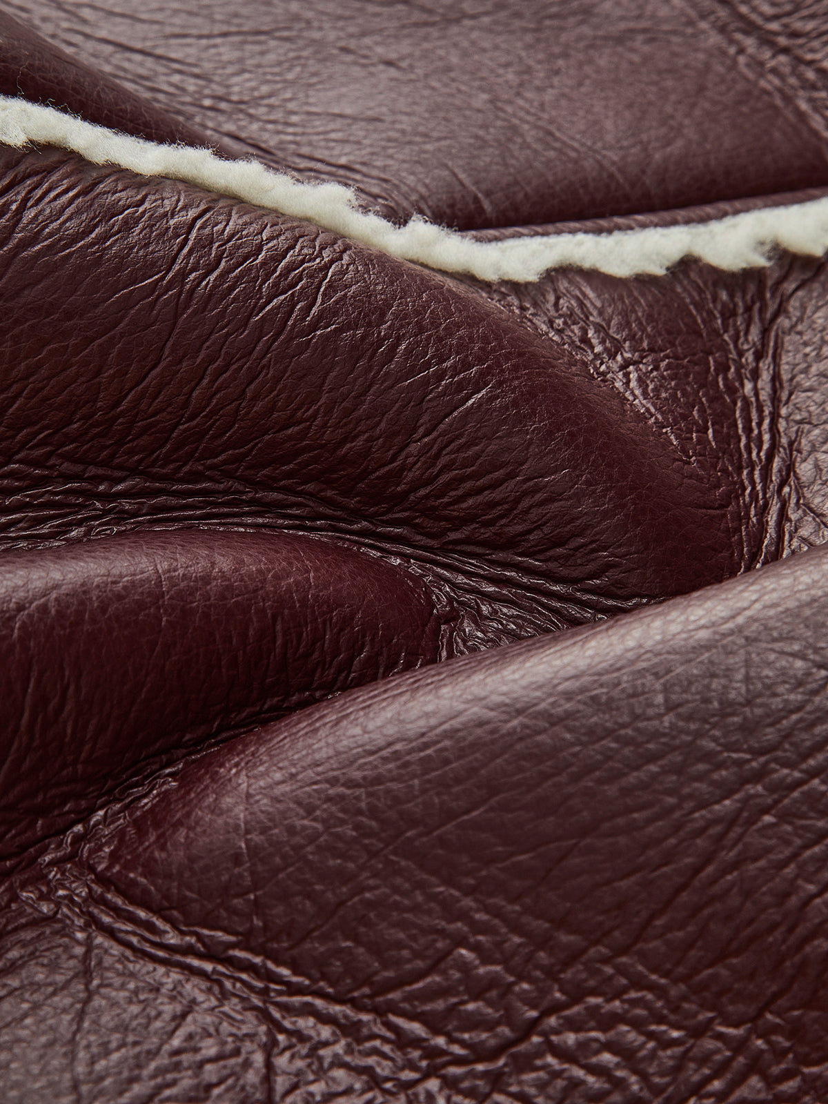 Yaka Kenarlı Kırpılmış Polar Ceket