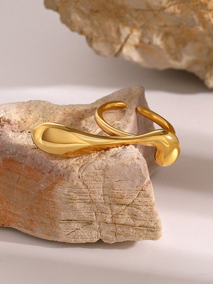 Düzensiz Su Damlası Açık Halka