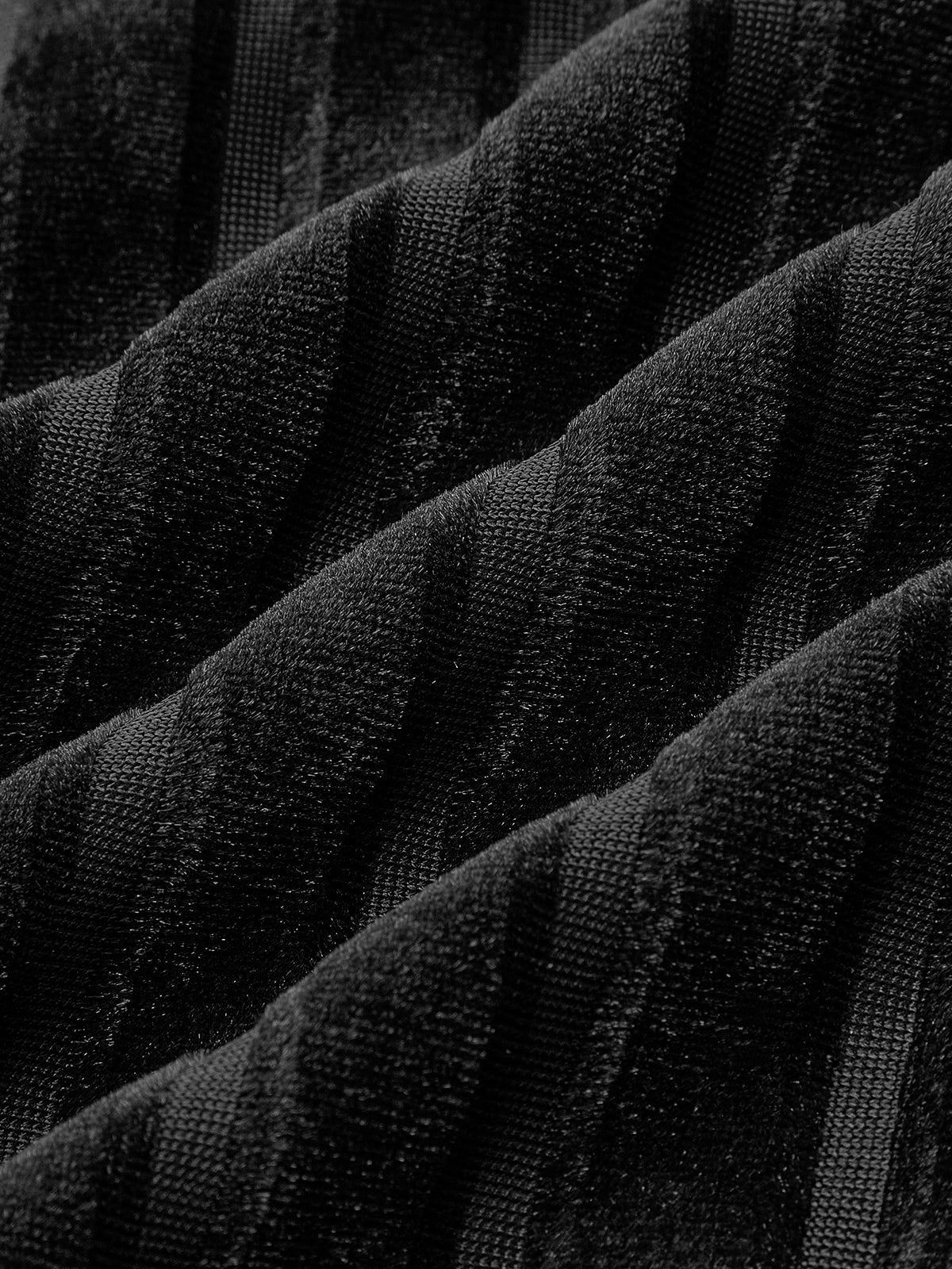 Yarı Şeffaf İnce Çizgili Düğmeli Polo Tişört