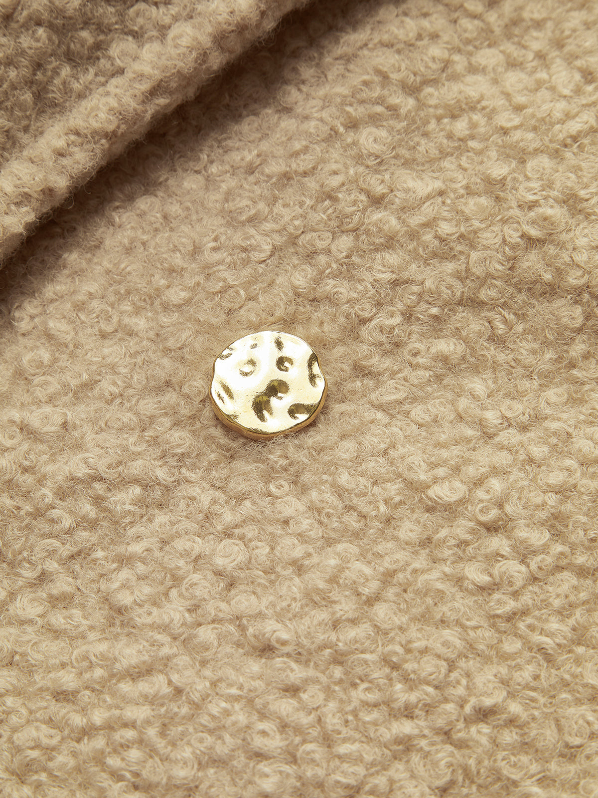 Tokalı Kemerli Uzun Sahte Kürk Palto