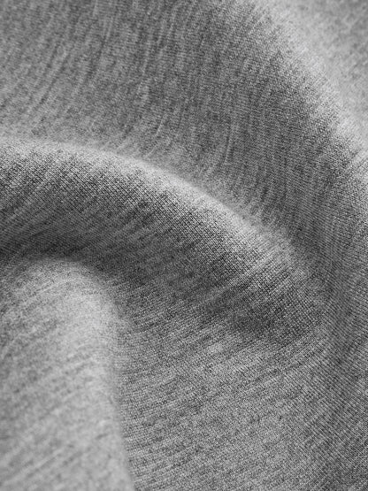 Düz Uzun Kollu Fermuarlı Kısa Kapüşonlu Üst