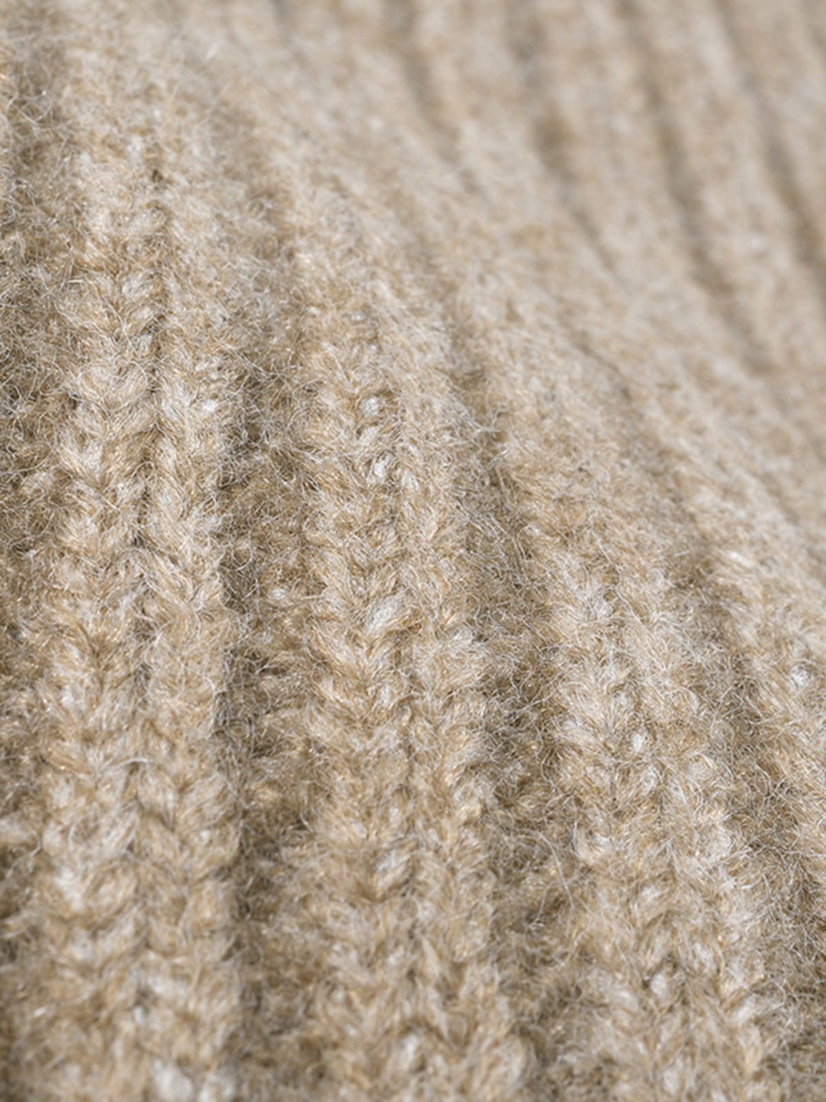 Yün Karışımlı Kaburgalı Yumuşak Şapka