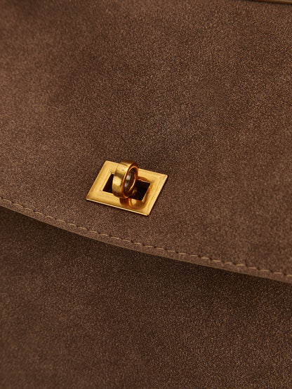 Kullanışlı Büyük Kapasiteli Kapaklı Omuz Çantası