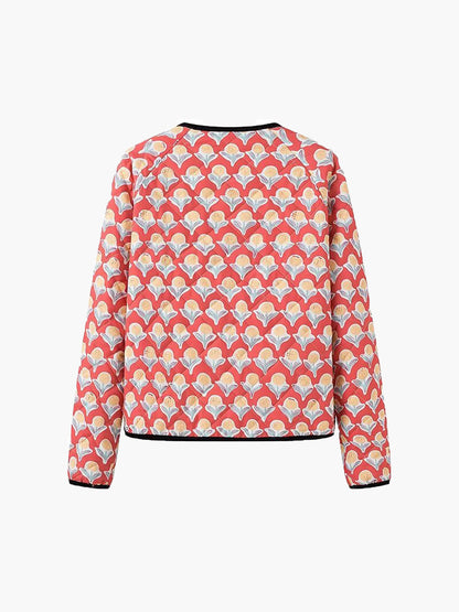 Kontrast Şeritli Bağcıklı Ceket