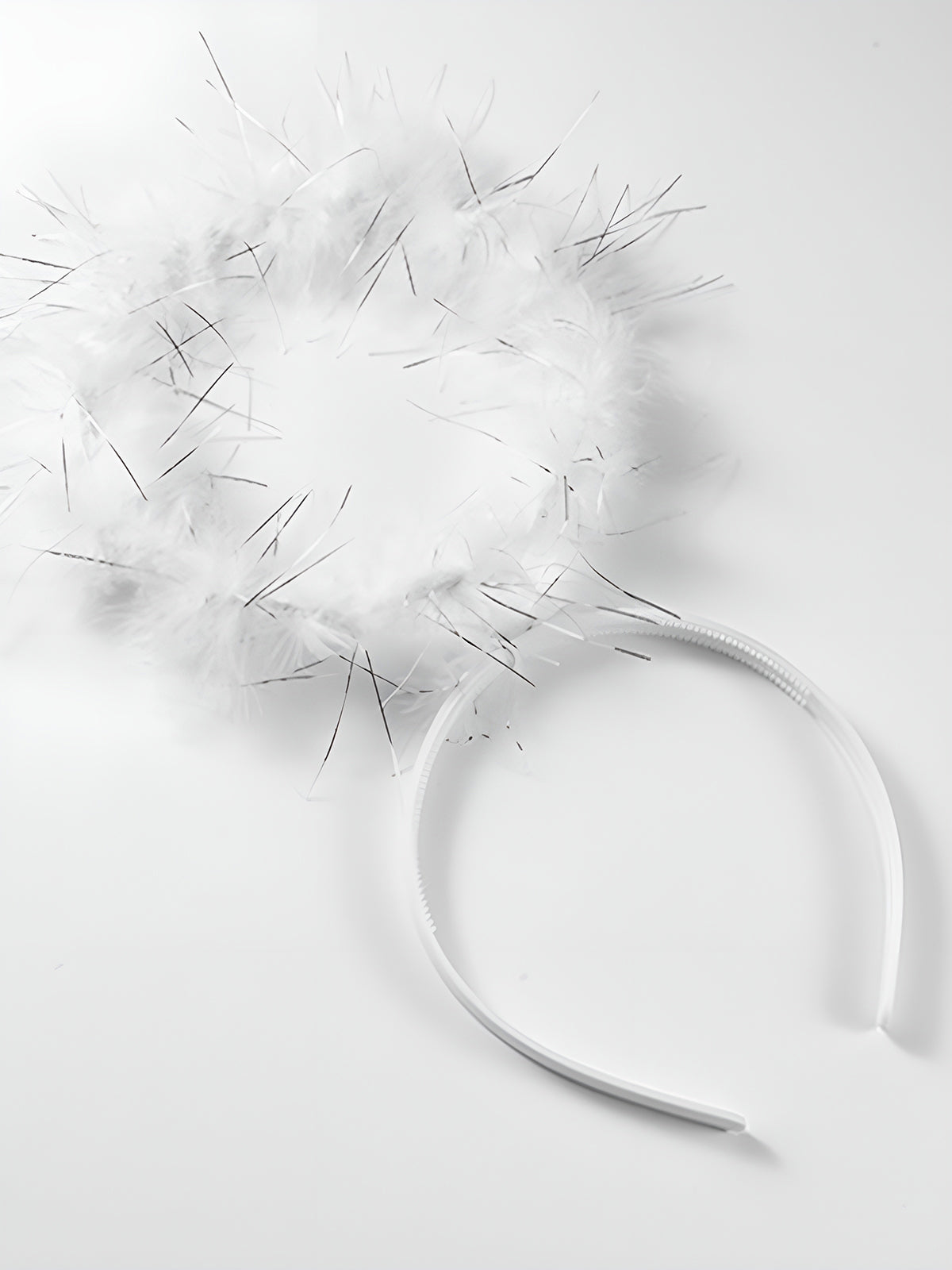 Cadılar Bayramı Kalp Tüylü Kafa Bandı