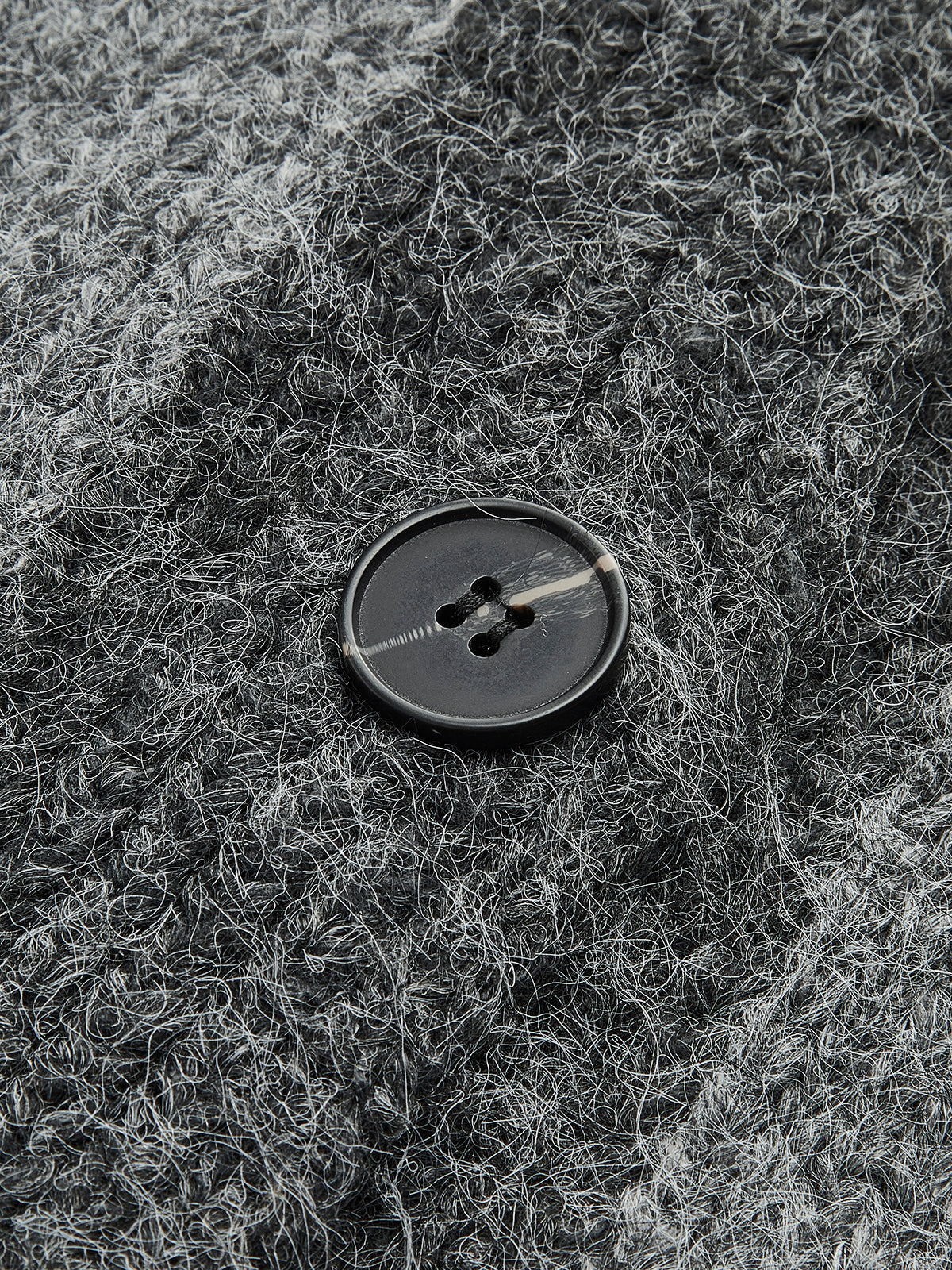 V Yaka Panel Cepli Örme Dış Giyim