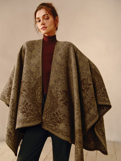 Bohem Çift Taraflı Eşarp