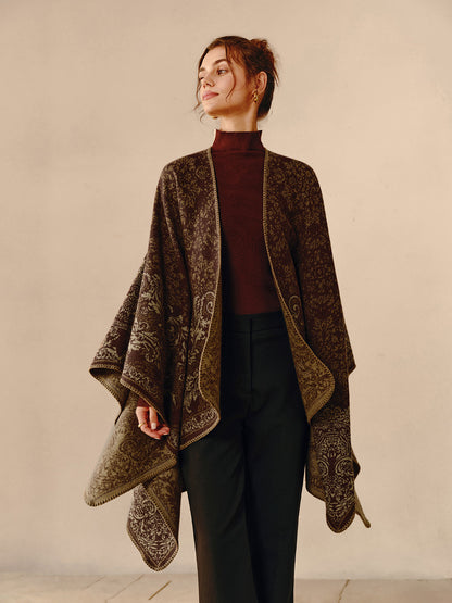 Bohem Çift Taraflı Eşarp