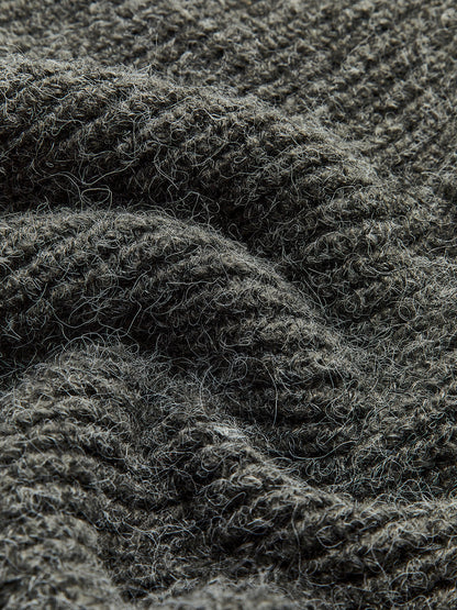 Kabartmalı Rahat Panel Hırka