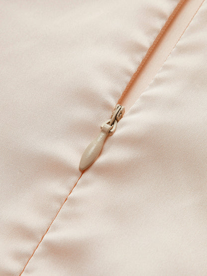 Şeffaf Şifon Panelli Tank Elbise