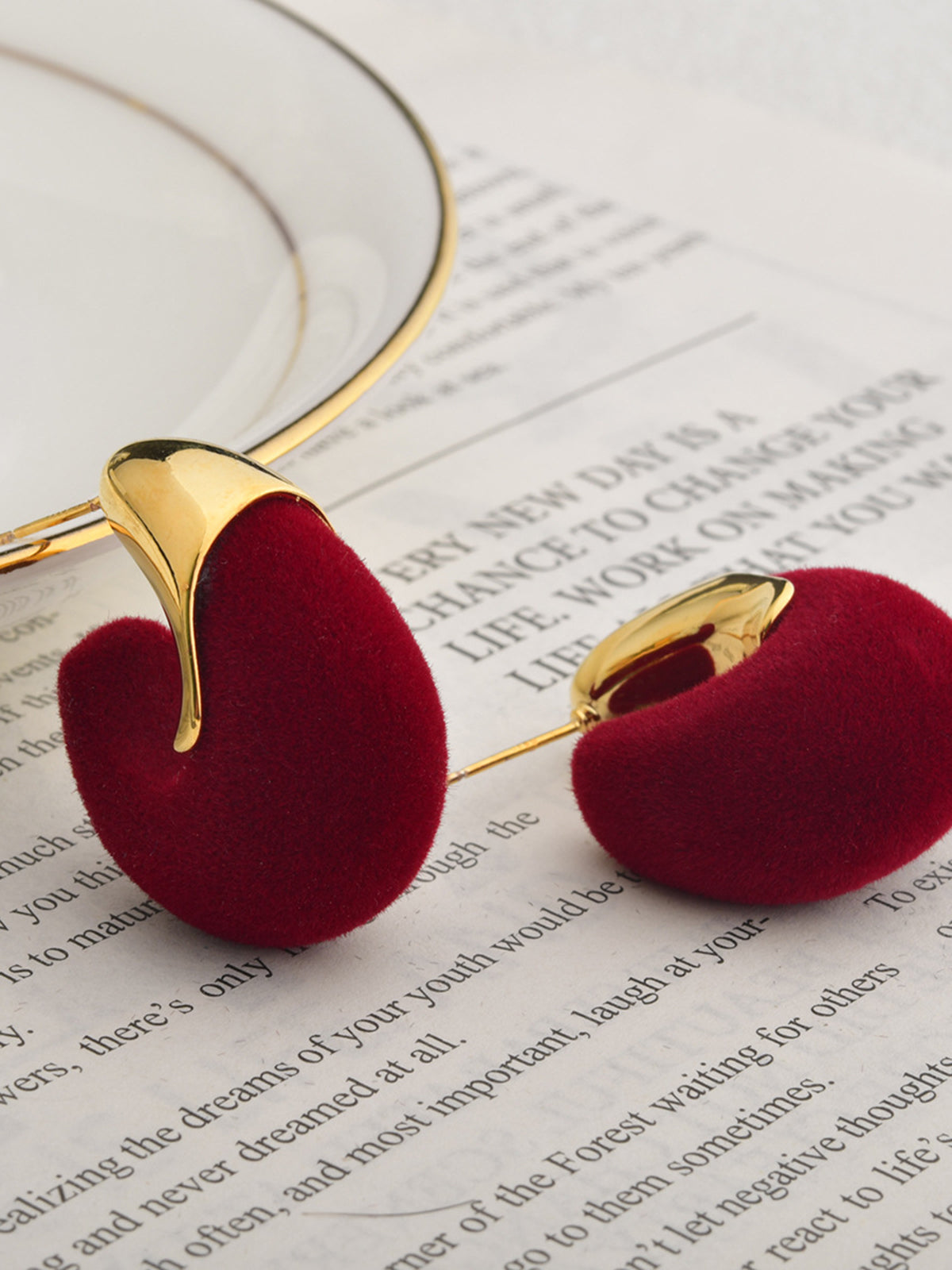 Floklu Halka Küpeler