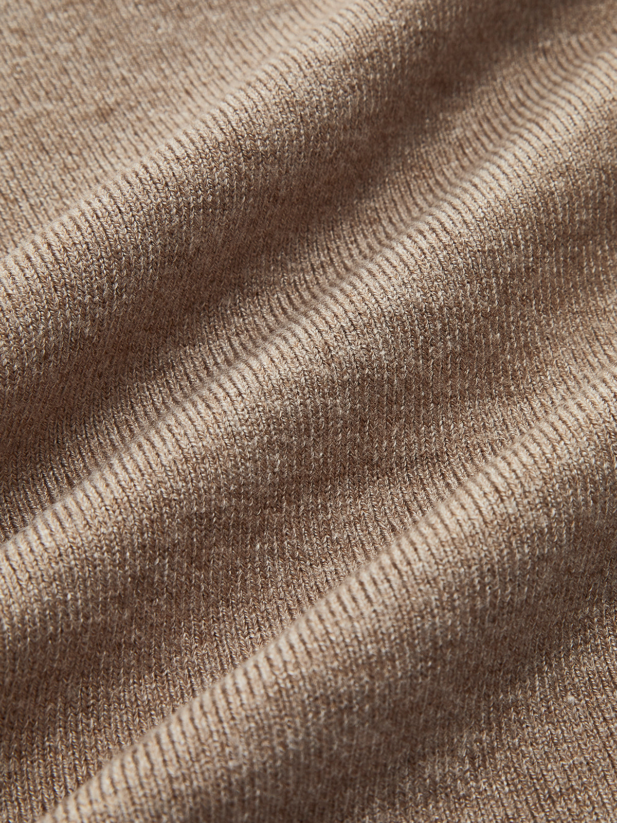 Asimetrik Patchwork Uzun Kollu Dik Yaka Örgü Üst