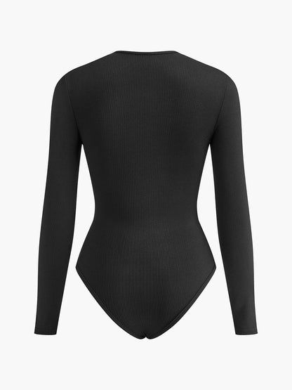 Kesik Halkalı Seksi Bodysuit