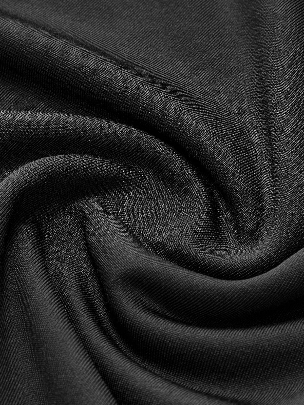 İki Tonlu Tomurcuk Bel Tüp Elbise